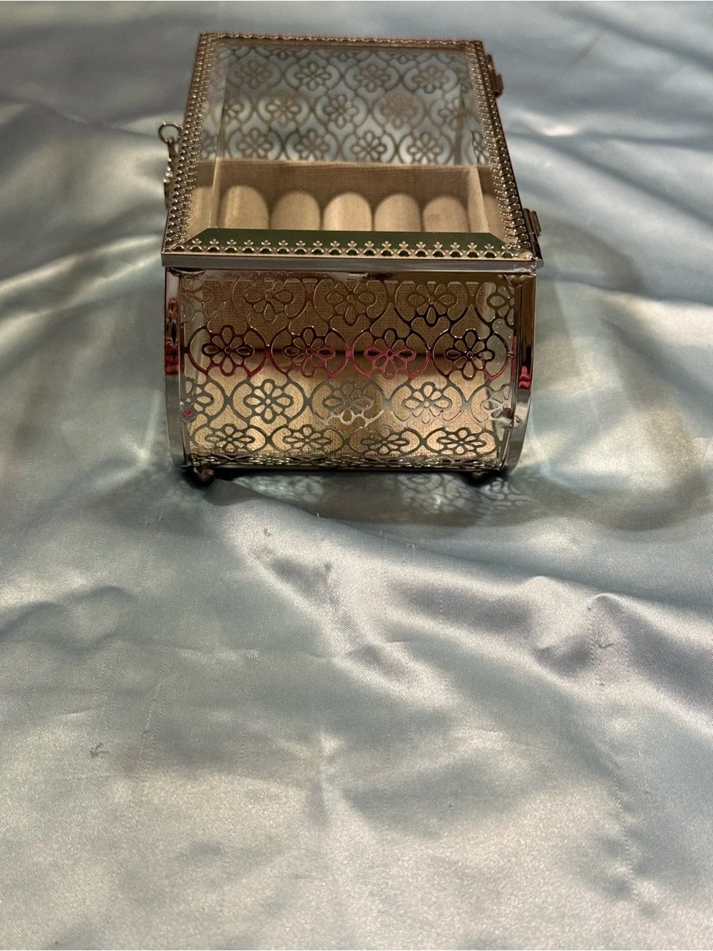 Rachel Ashwell Glass Jewelry Box